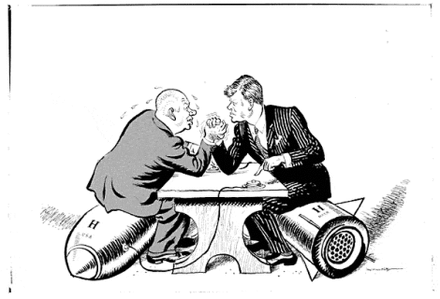 Blog 2: Editorial Cartoon of Cold War - 我的网站